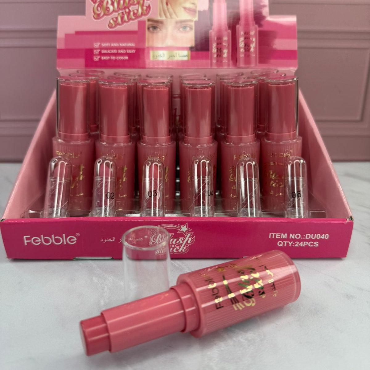 LABIAL/RUBOR BARRA DU040