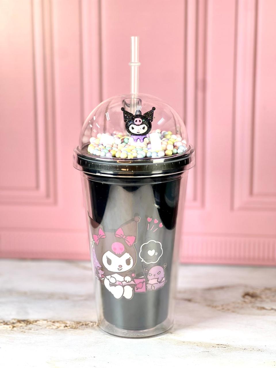 VASO CON PITILLO 500ML IH-24071