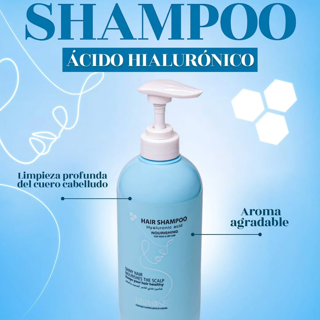 SHAMPOO ÁCIDO HIALURÓNICO BBROSE