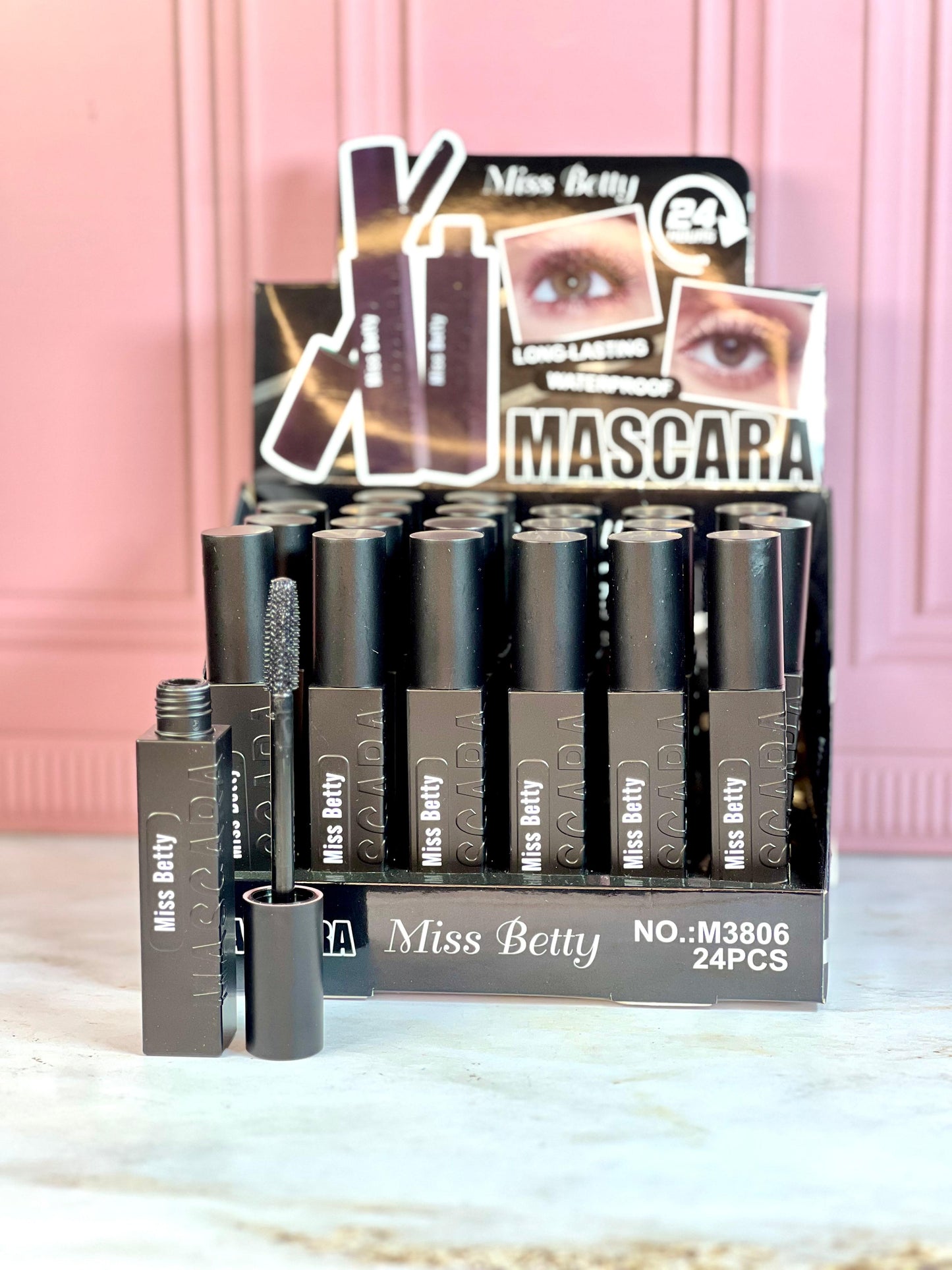 MASCARA DE PESTAÑAS LARGA DURACION M3806