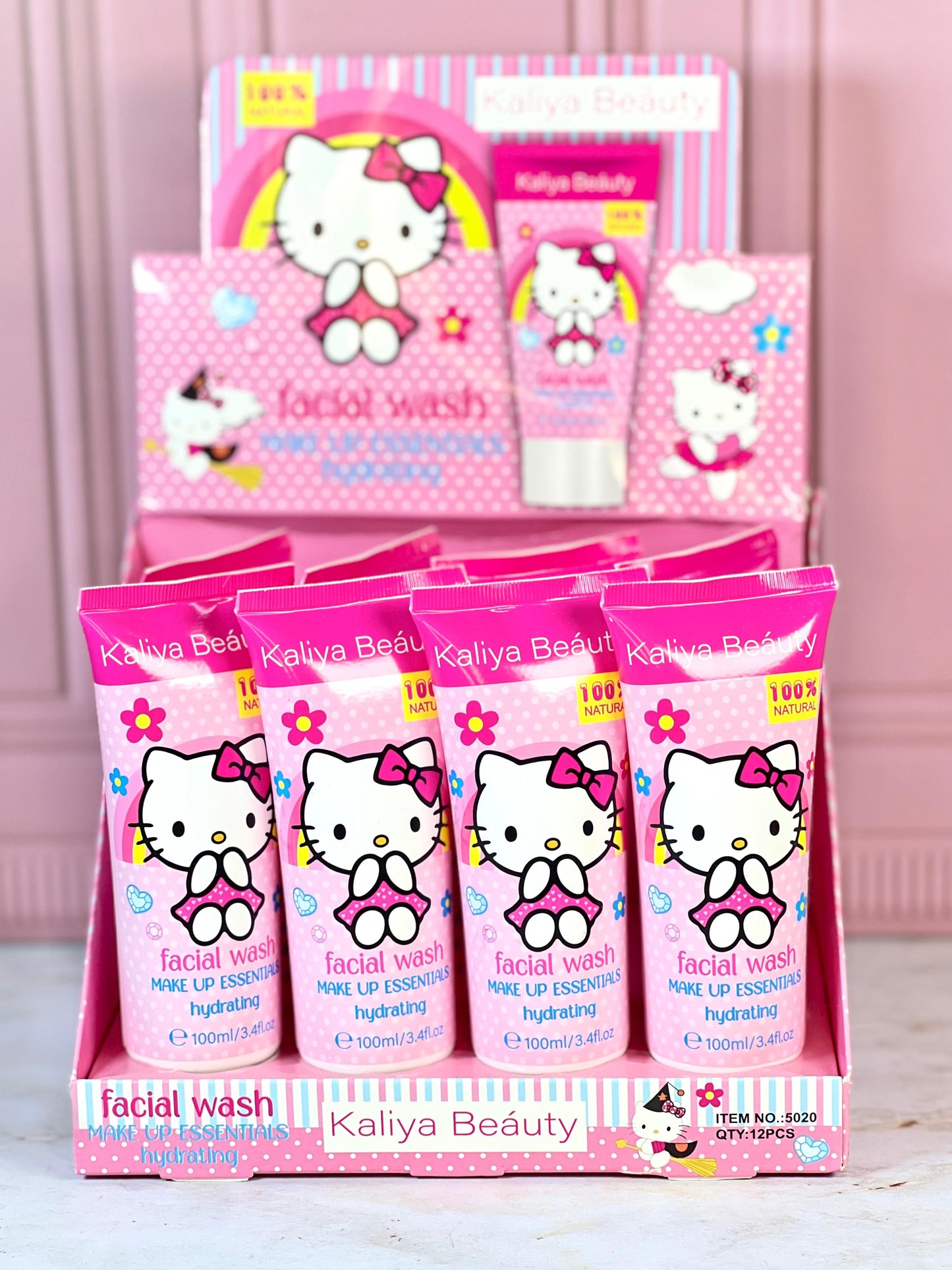 JABON FACIAL PARA NIÑA HELLO KITTY X 100ML