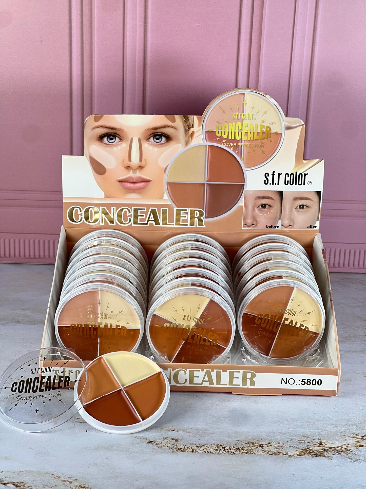 CORRECTOR CREMOSO X 4