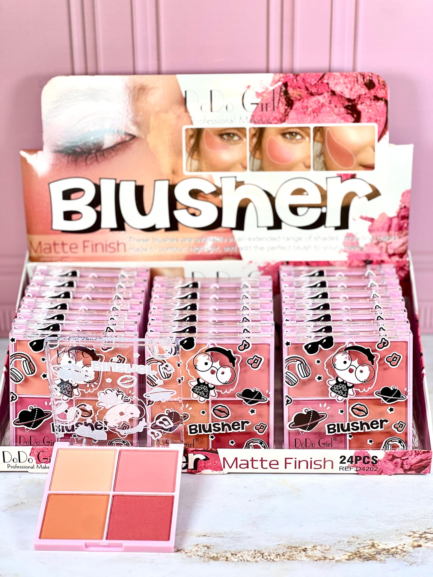 PALETA RUBOR X 4 D4202