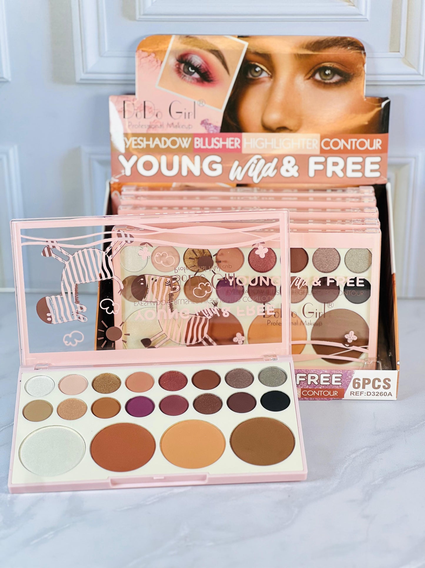 PALETA DE SOMBRAS D3260A