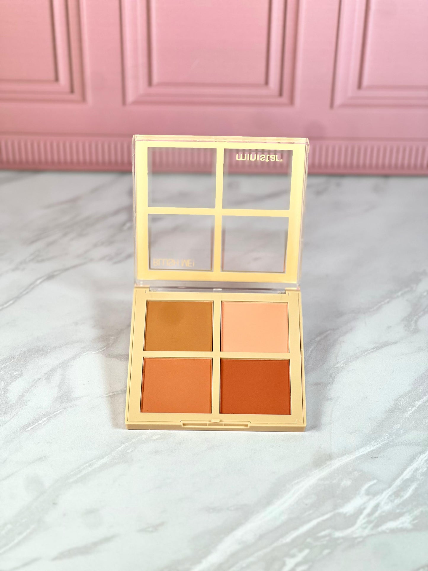 PALETA DE RUBORES 4 TONOS MINISTAR