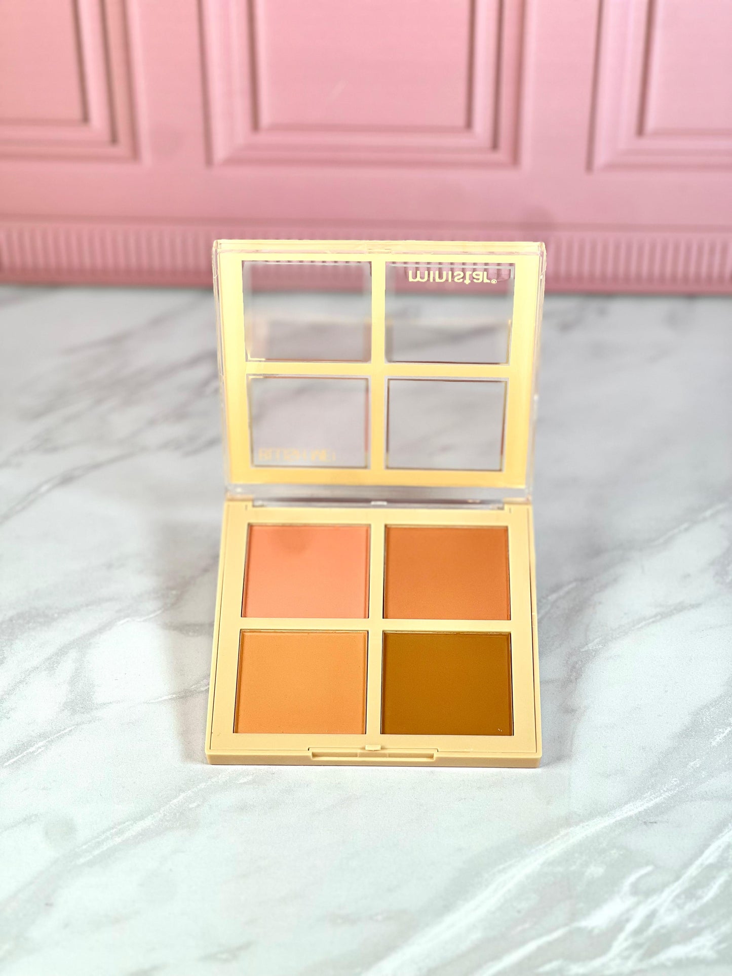 PALETA DE RUBORES 4 TONOS MINISTAR