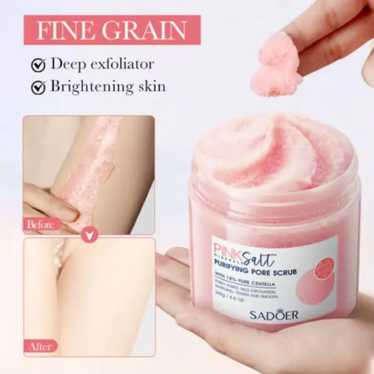 EXFOLIANTE FACIAL PINK SALT