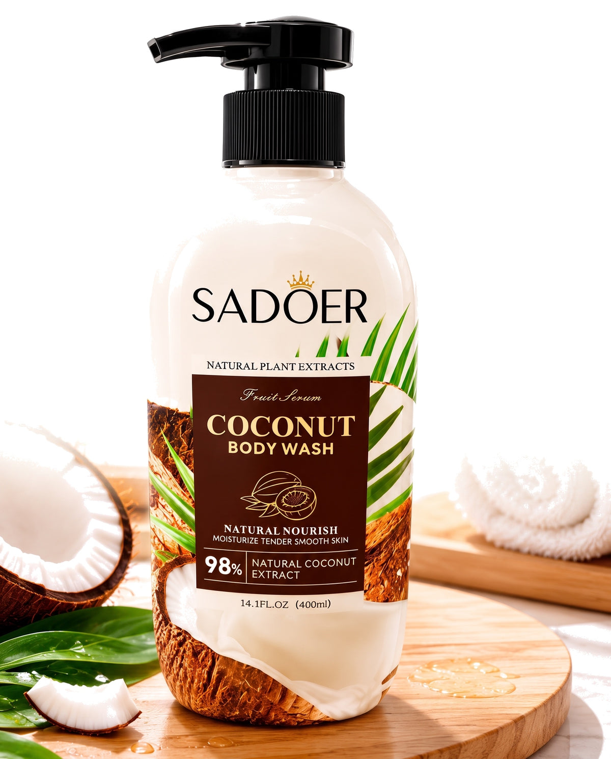 GEL DE BAÑO DE COCO