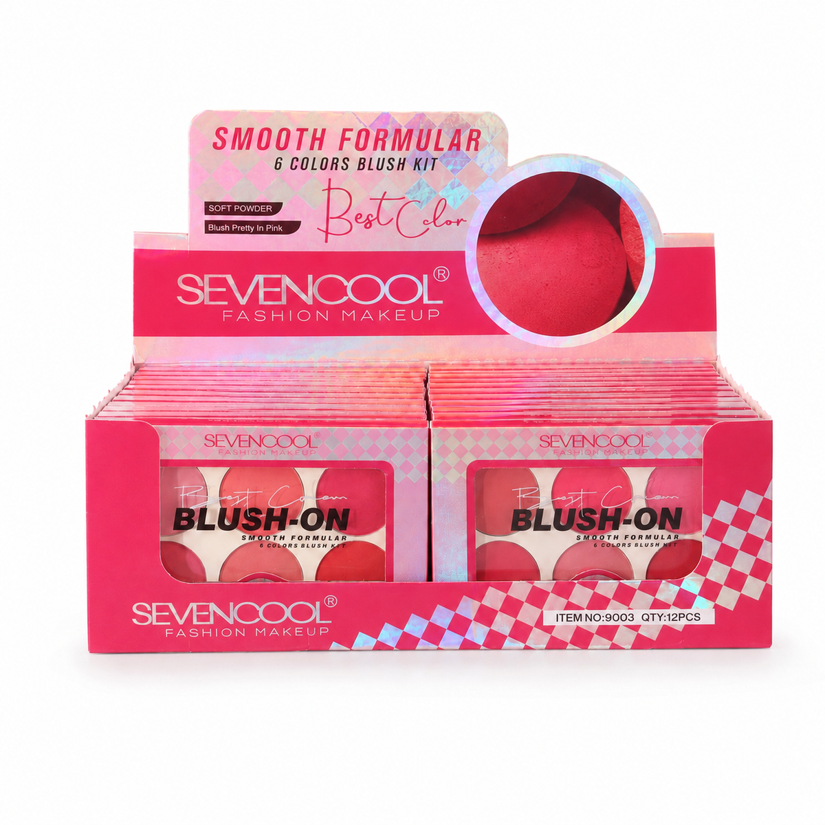 PALETA RUBOR X 6 TONOS 9003