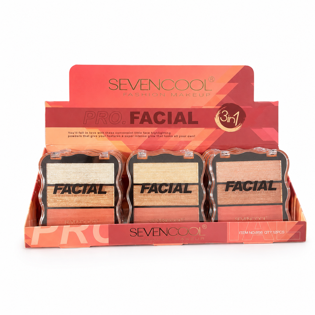 PALETA SOMBRAS X 3 856A