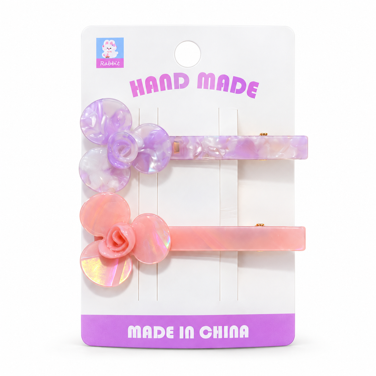 PINZA CABELLO 4.5CM X 2 PCS JHC-008