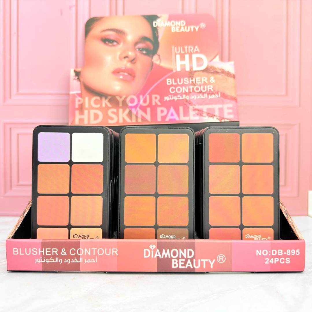 PALETA RUBOR + CONTORNO DB-895-4
