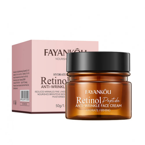 CREMA FACIAL ANTIARRUGAS PÉPTIDOS DE RETINOL 50GR