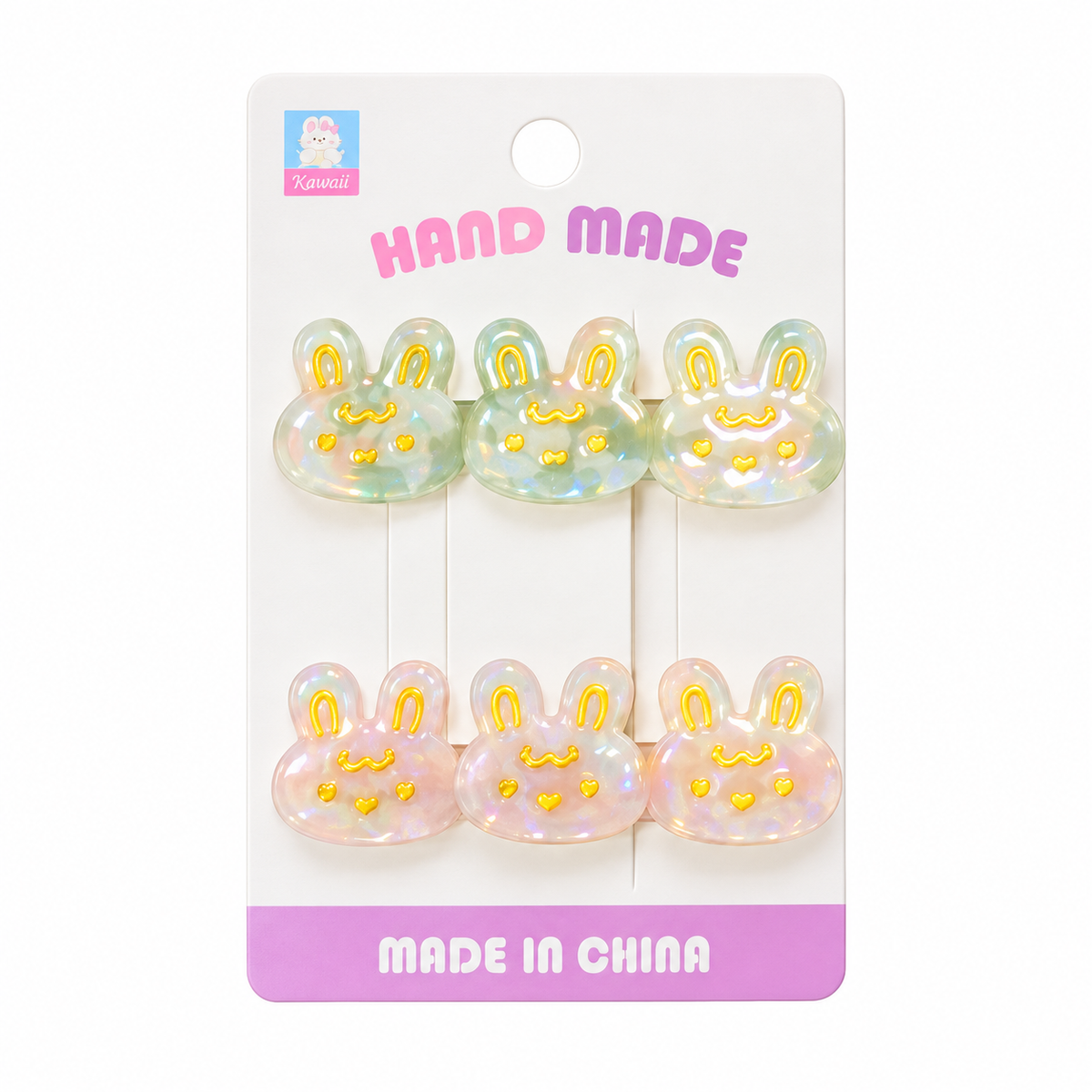 PINZA CABELLO 4.5CM X 2 PCS JHC-046