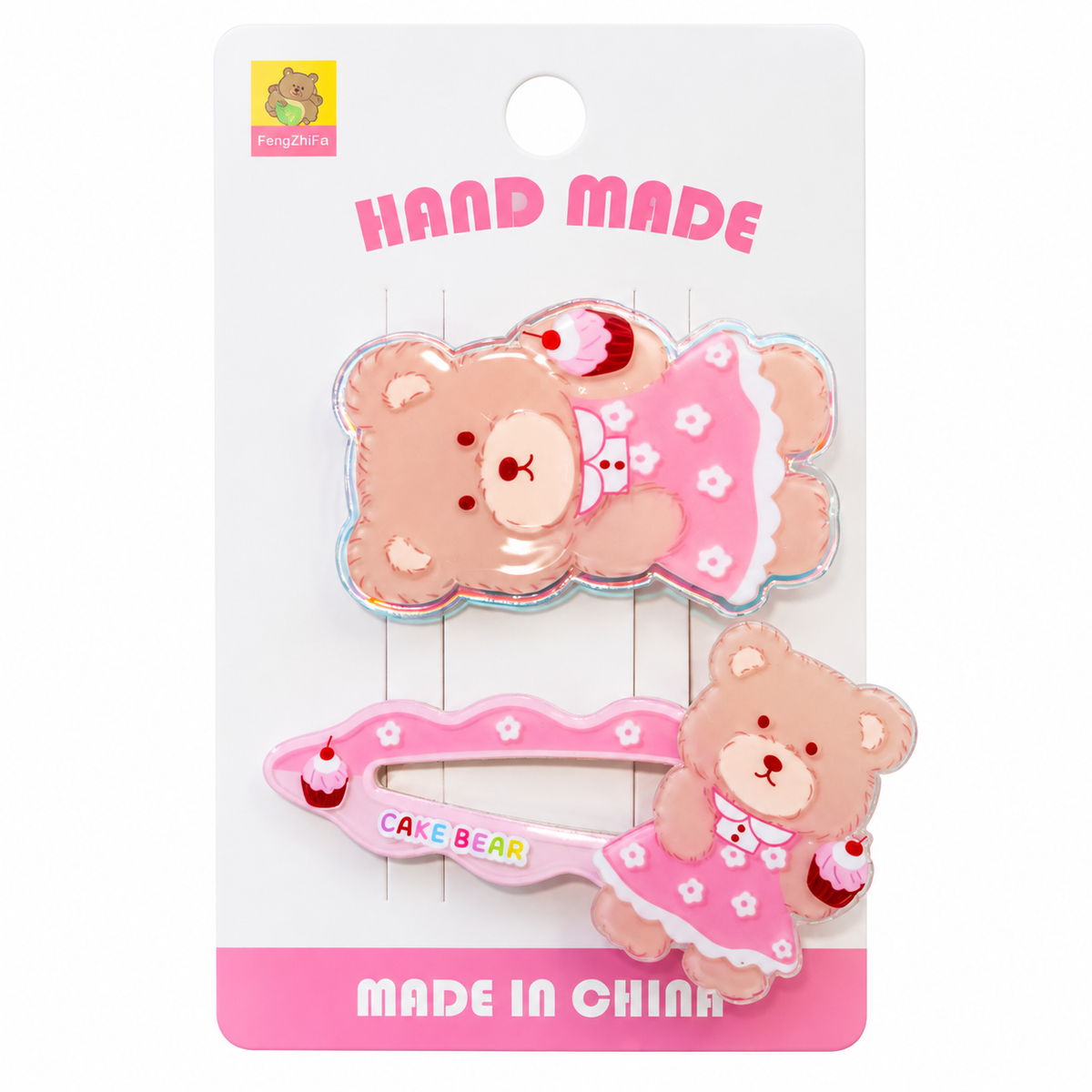 PINZA CABELLO 4.5CM X 2 PCS JHC-032