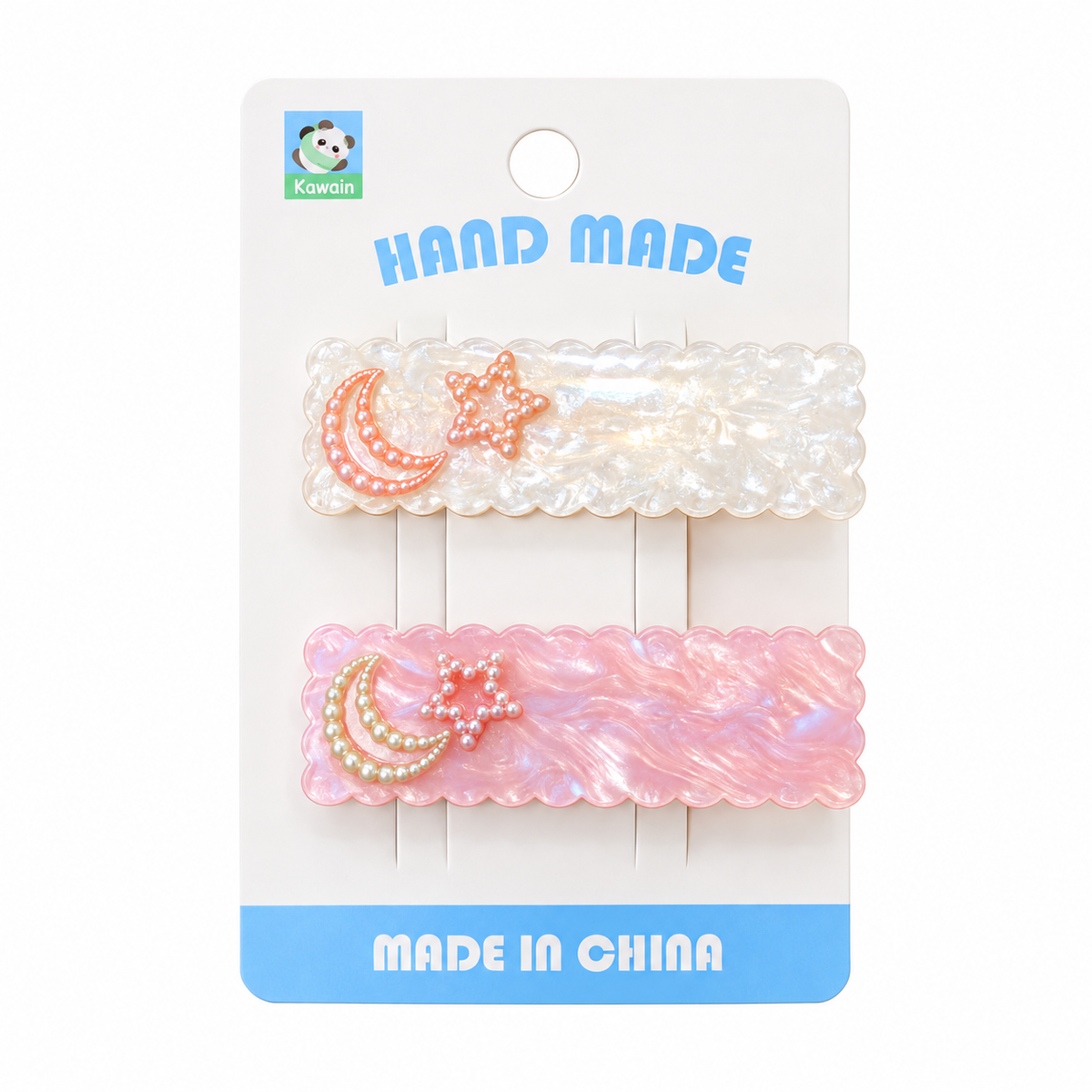 PINZA CABELLO 4.5CM X 2 PCS JHC-040