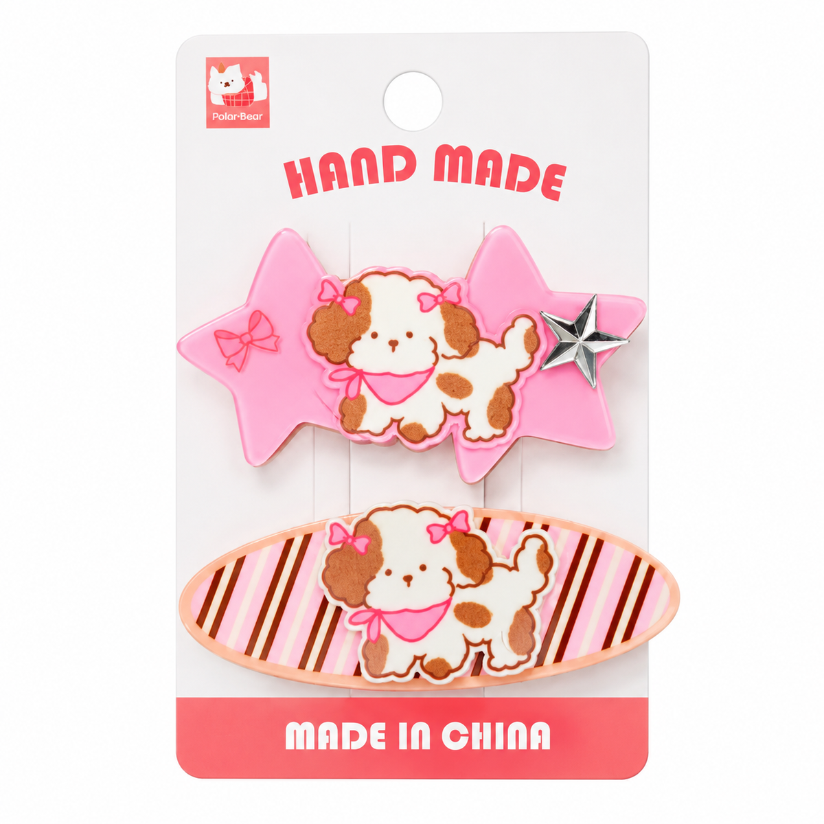 PINZA CABELLO 4.5CM X 2 PCS JHC-027