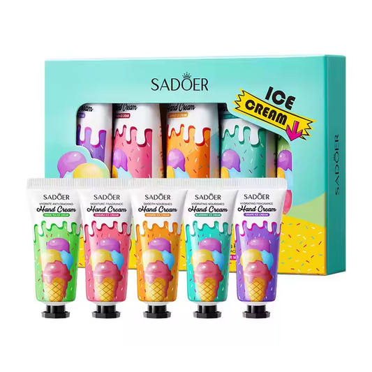 SET CREMA MANOS ICE CREAM X 5