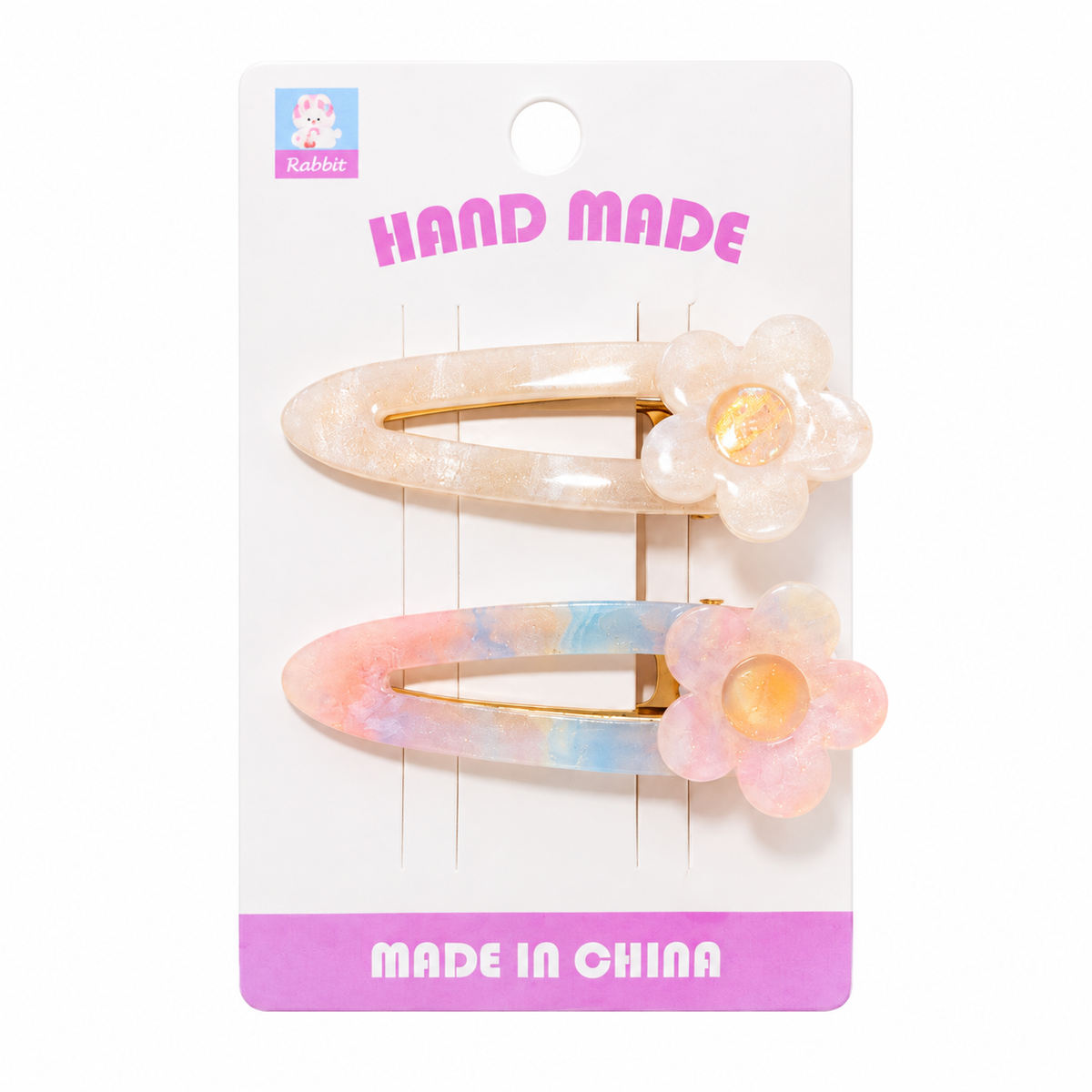 PINZA CABELLO 4.5CM X 2 PCS JHC-036