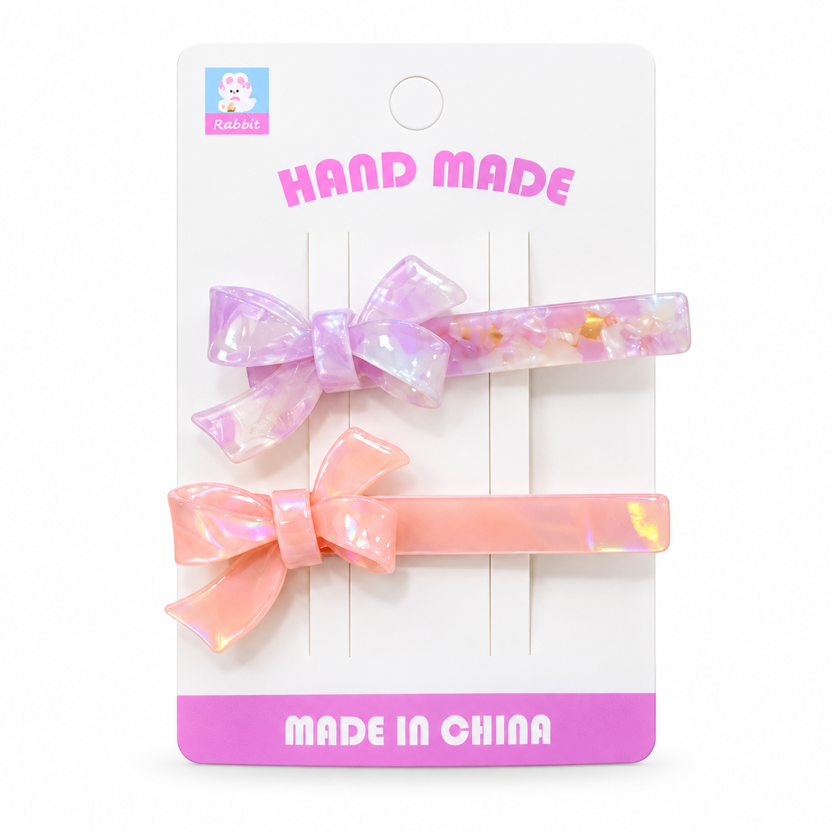 PINZA CABELLO 4.5CM X 2 PCS JHC-009