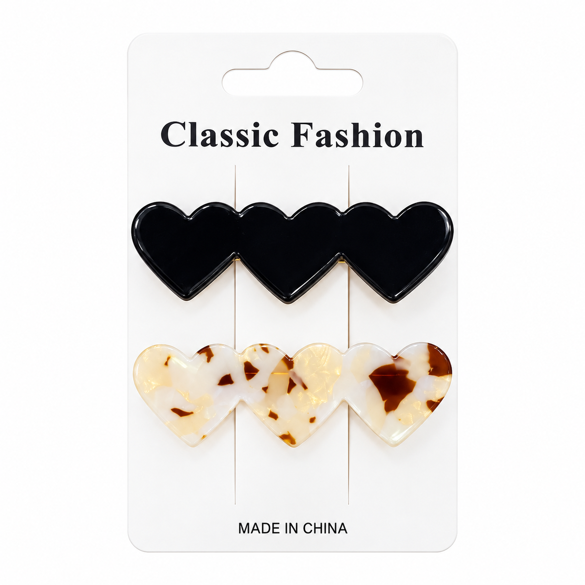 PINZA CABELLO 4.5CM X 2 PCS JHC-041