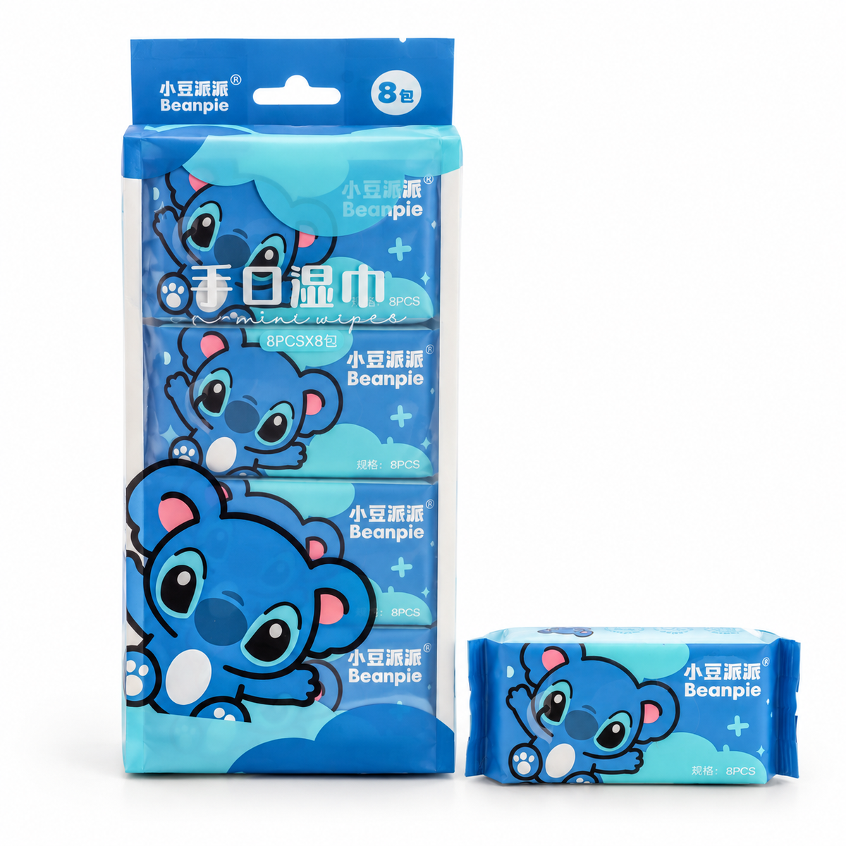 PACK TOALLITAS HUMEDAS X 8PCS X 8 REF 2542