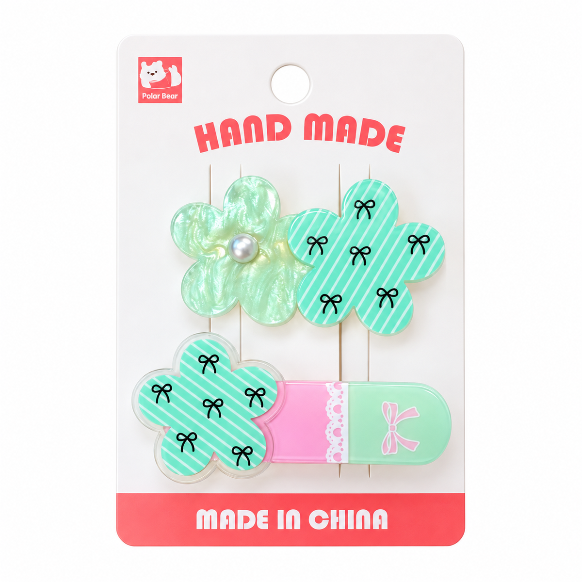 PINZA CABELLO 4.5CM X 2 PCS JHC-031