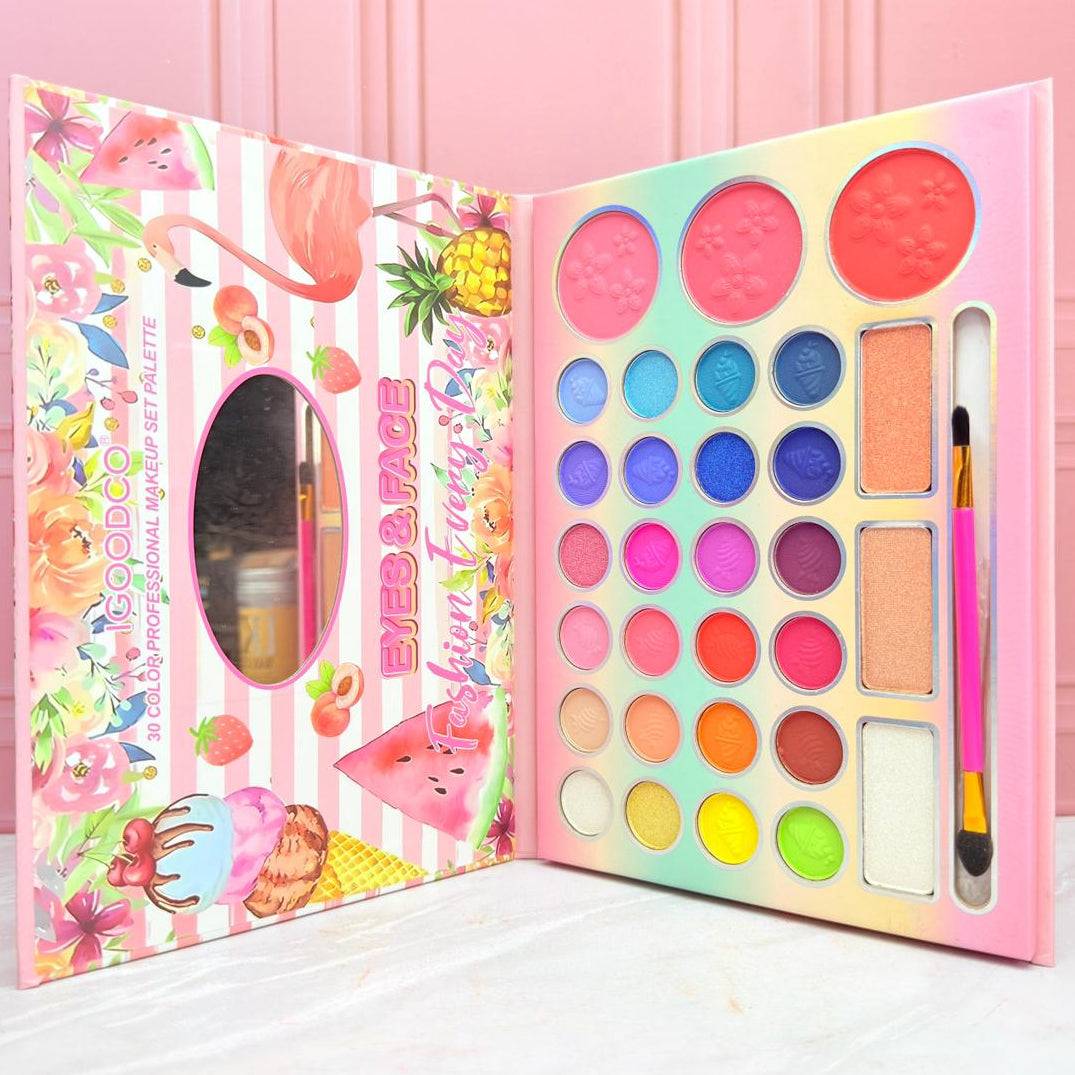 PALETA SOMBRAS 30 TONOS IG3086