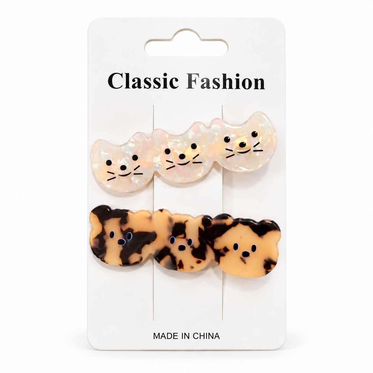 PINZA CABELLO 4.5CM X 2 PCS JHC-011