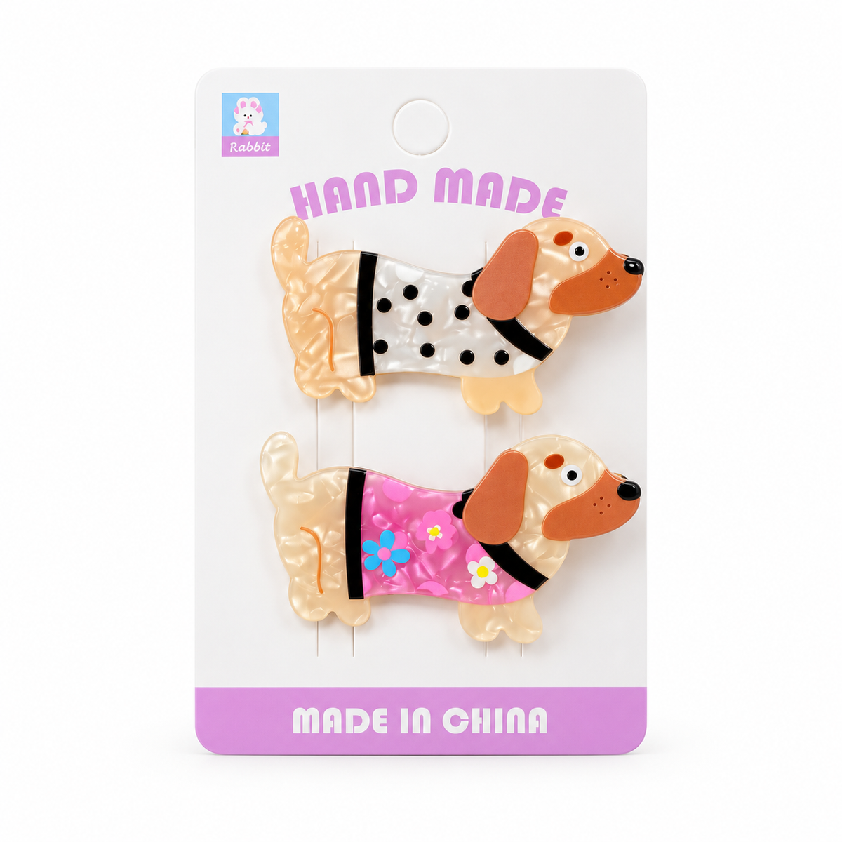 PINZA CABELLO 4.5CM X 2 PCS JHC-012