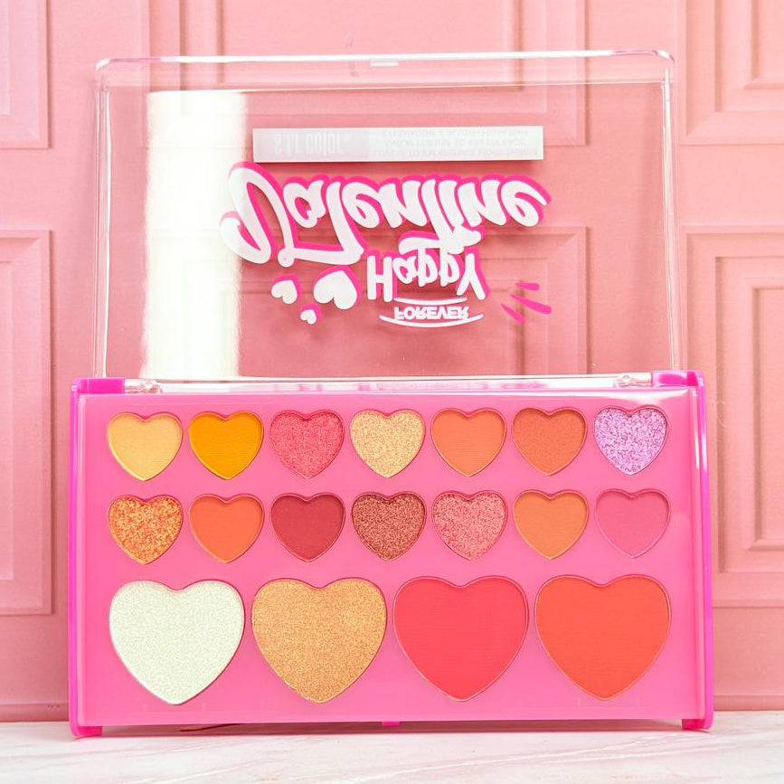 Paleta de sombras 18 tonos 8129