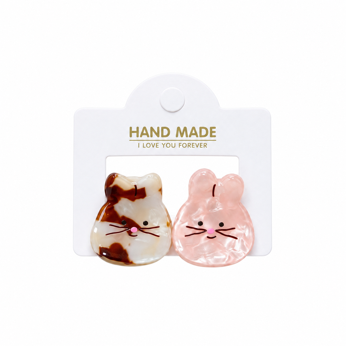 SET GANCHO CABELLO 2.5CM X 2 PCS JHC-047