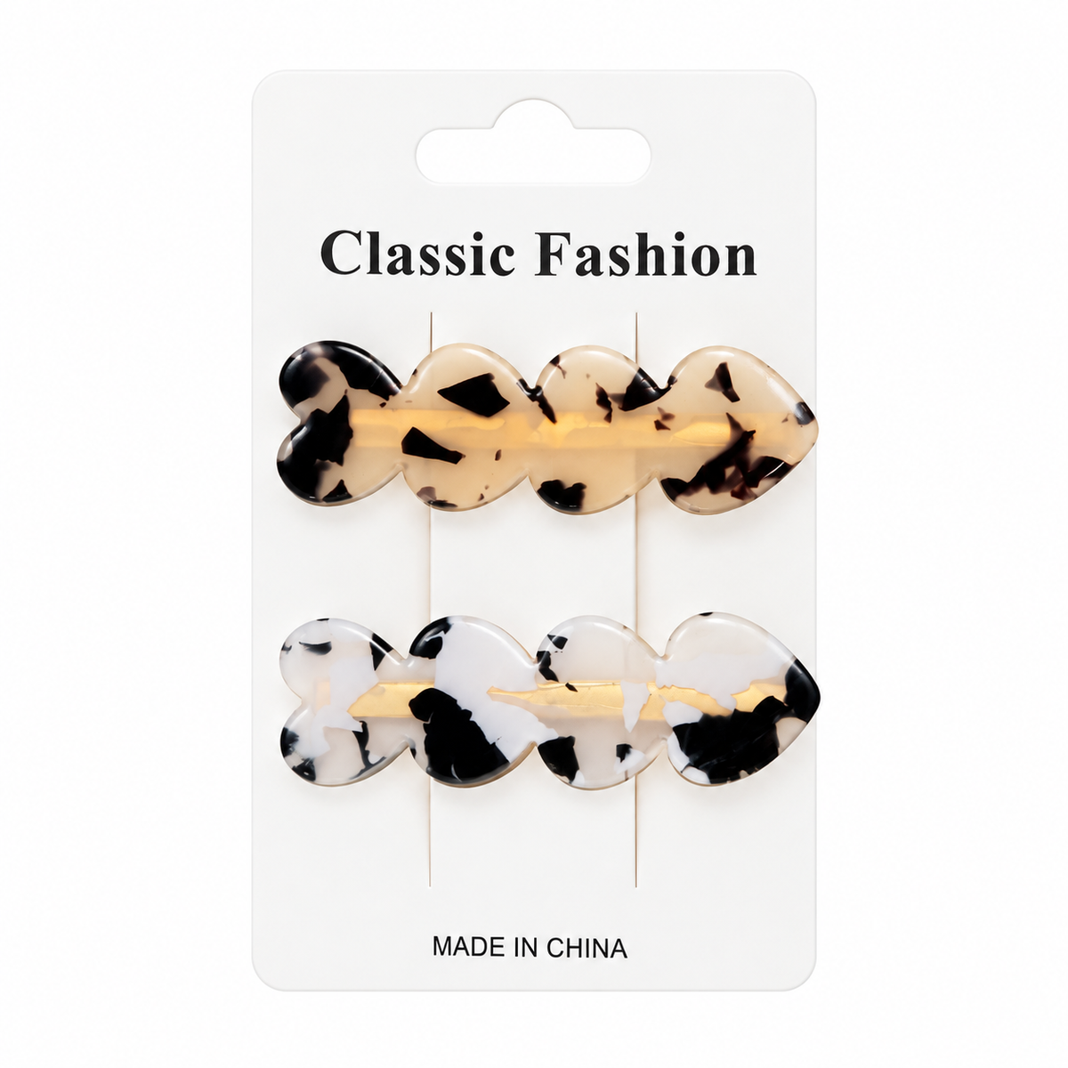 PINZA CABELLO 4.5CM X 2 PCS JHC-044
