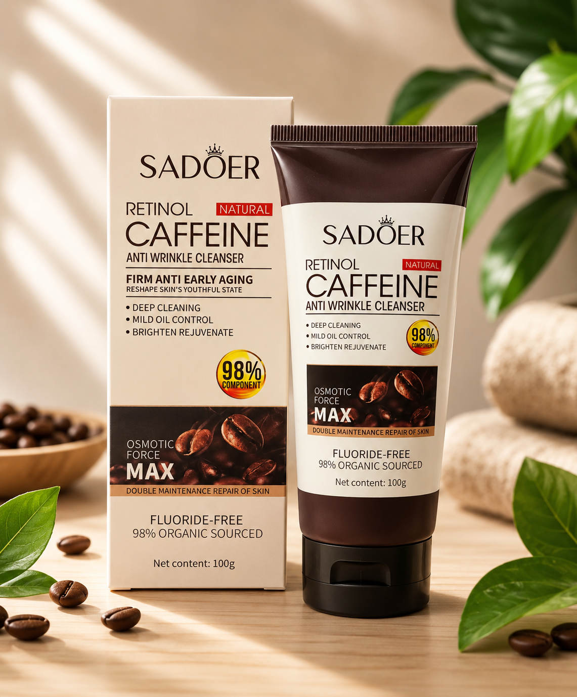JABON FACIAL DE CAFE