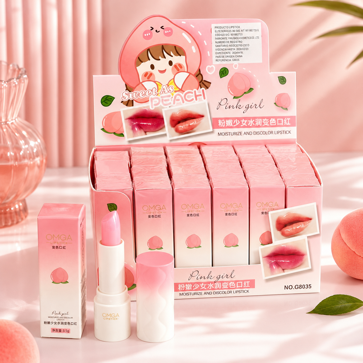 LABIAL BARRA G8035
