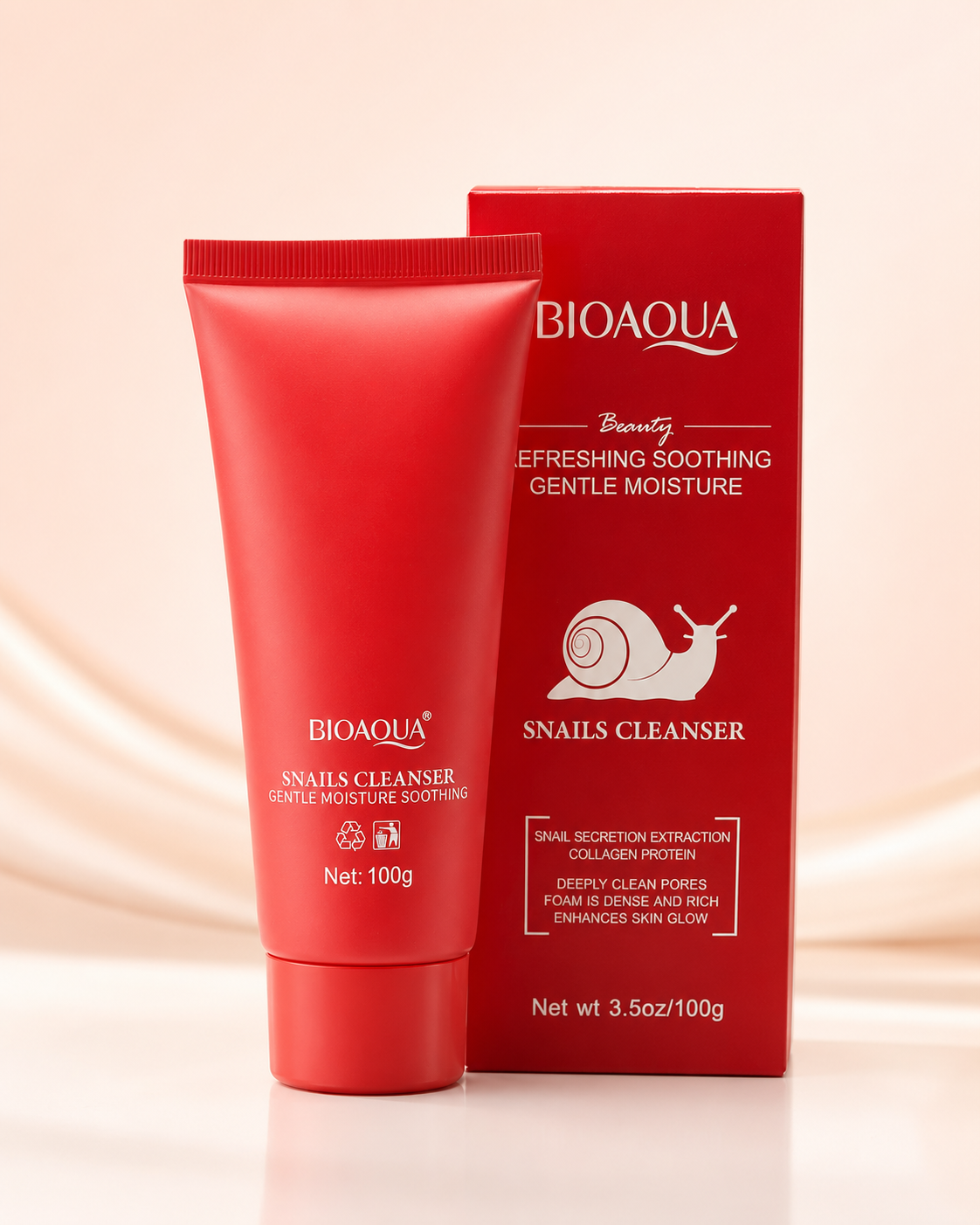 JABON FACIAL CARACOL Y COLAGENO X100G