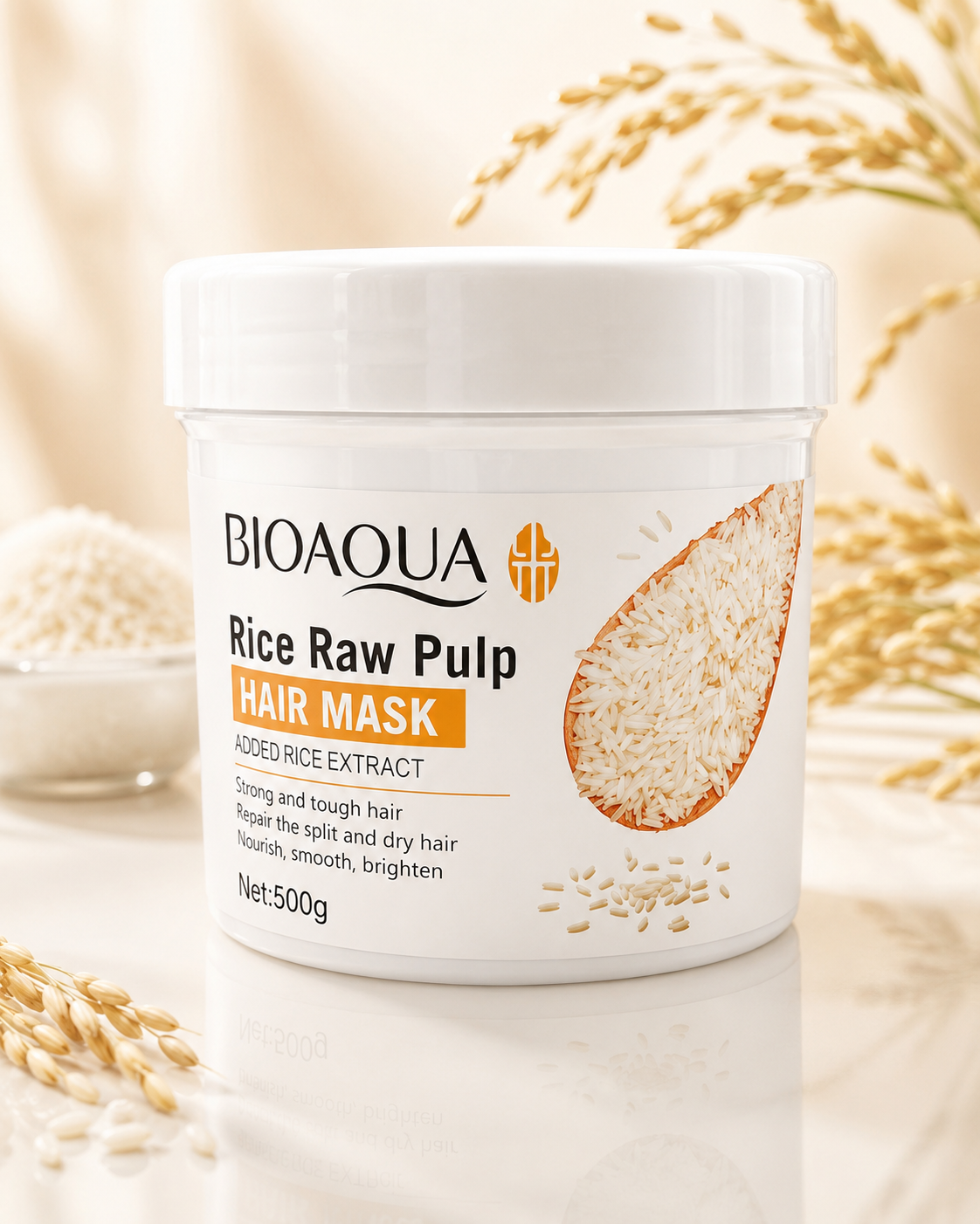 MASCARILLA CAPILAR REPARADORA ARROZ