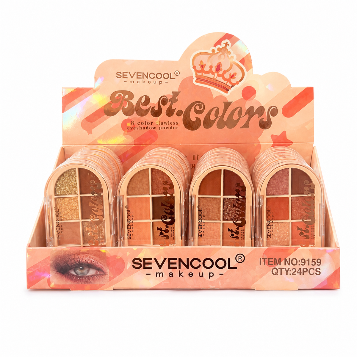 PALETA SOMBRAS 8 TONOS 9159