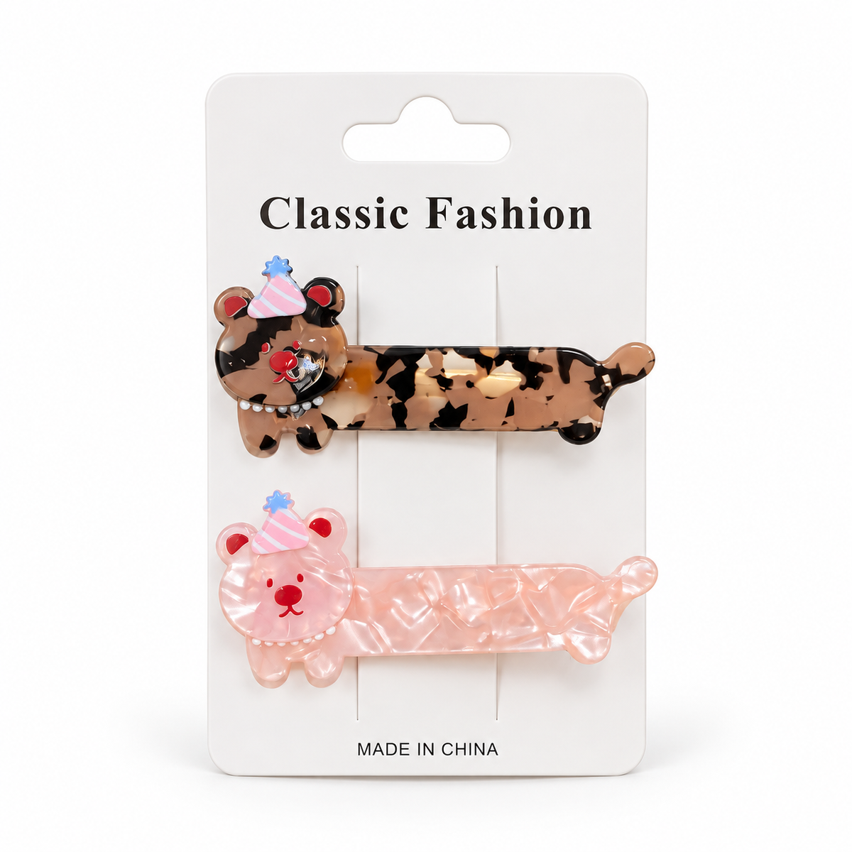 PINZA CABELLO 4.5CM X 2 PCS JHC-004