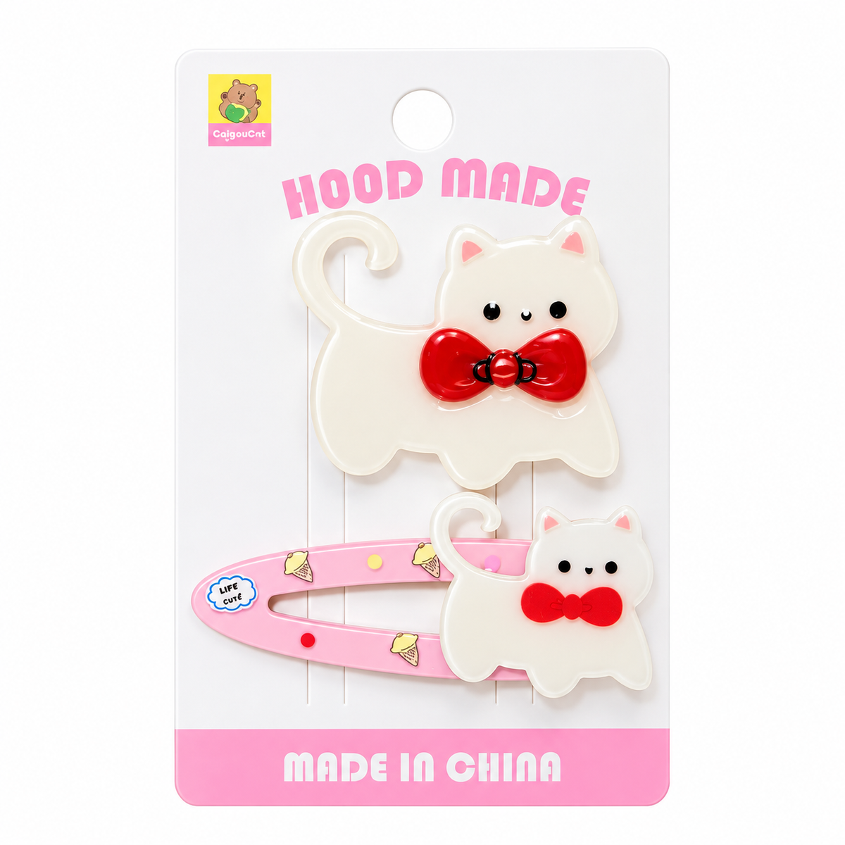 PINZA CABELLO 4.5CM X 2 PCS JHC-033