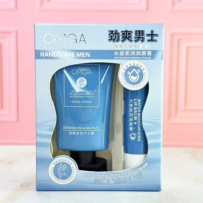 SET CREMA DE MANOS + BALSAMO DE LABIOS G8049