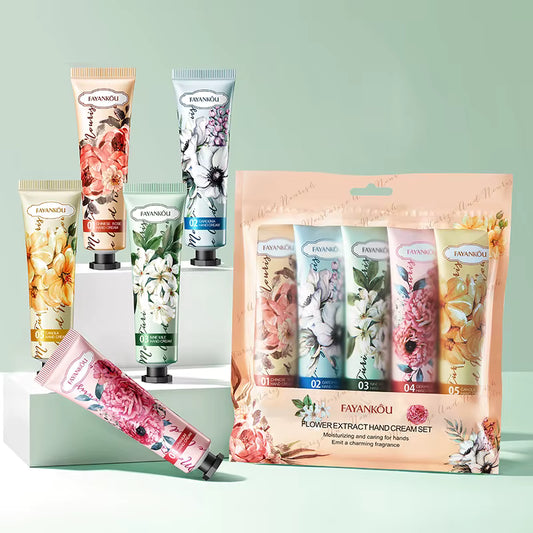 SET CREMA MANOS FLORAL