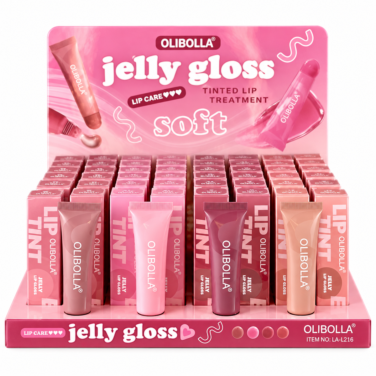 BALSAMO LABIOS CON COLOR LA-L216