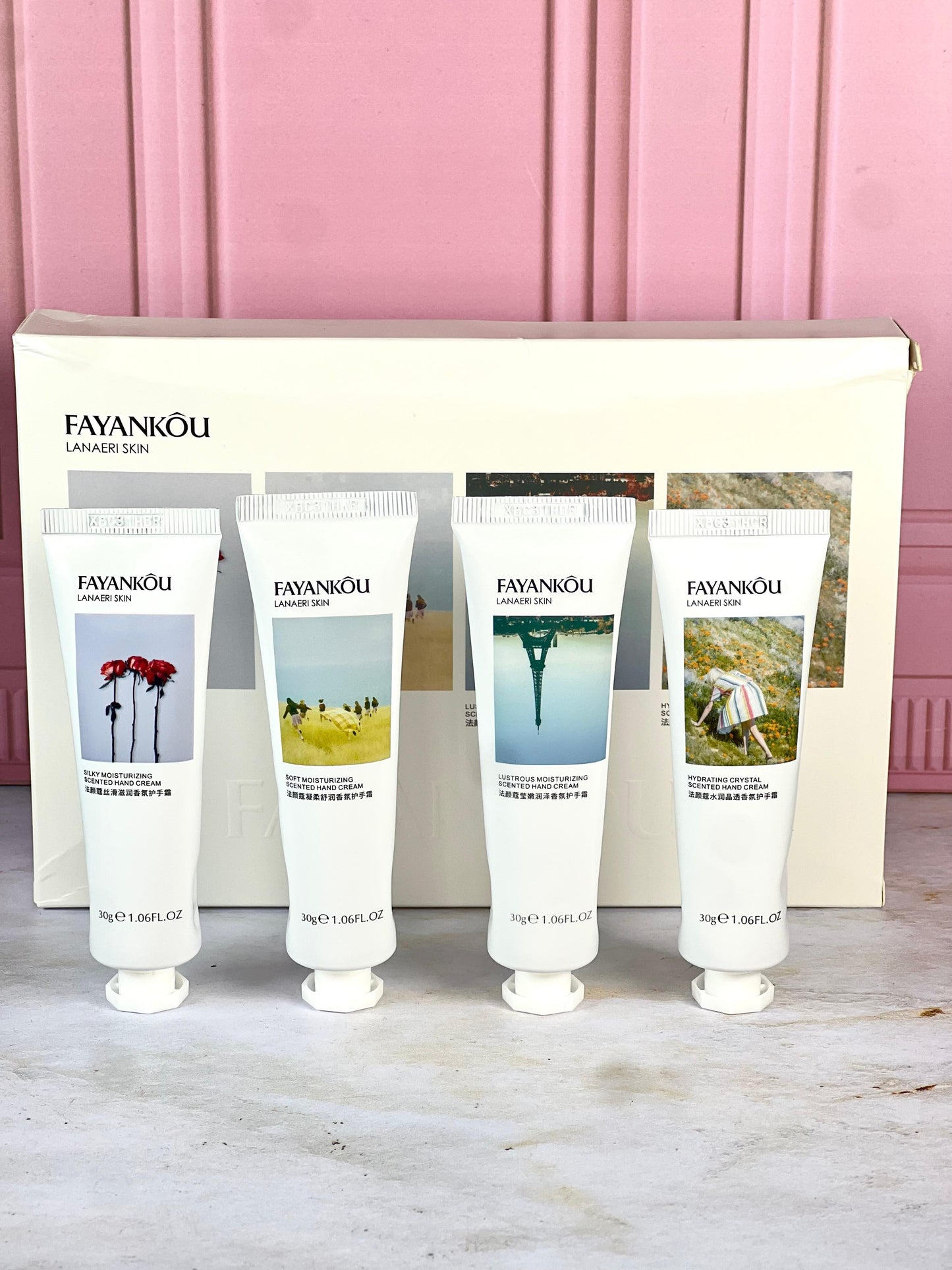KIT CREMA DE MANOS 4PZ