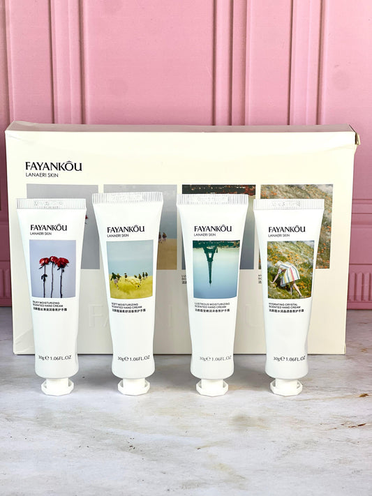 KIT CREMA DE MANOS 4PZ