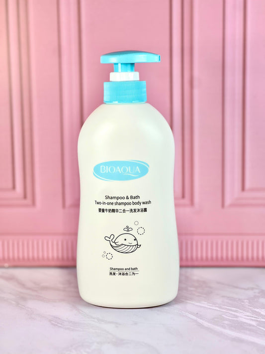 SHAMPOO + GEL DE BAÑO BABY 500ML