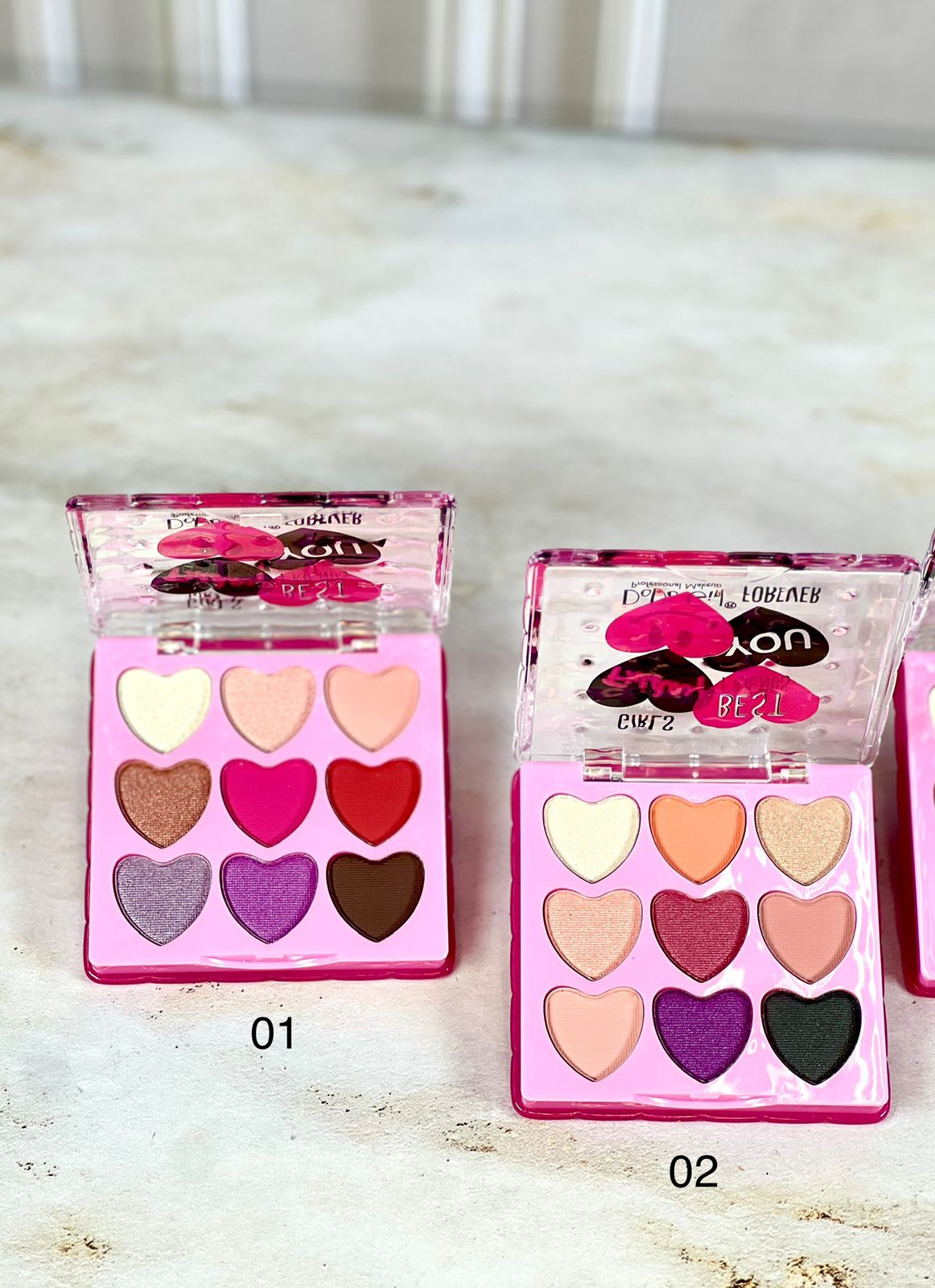 PALETA DE SOMBRA X 9