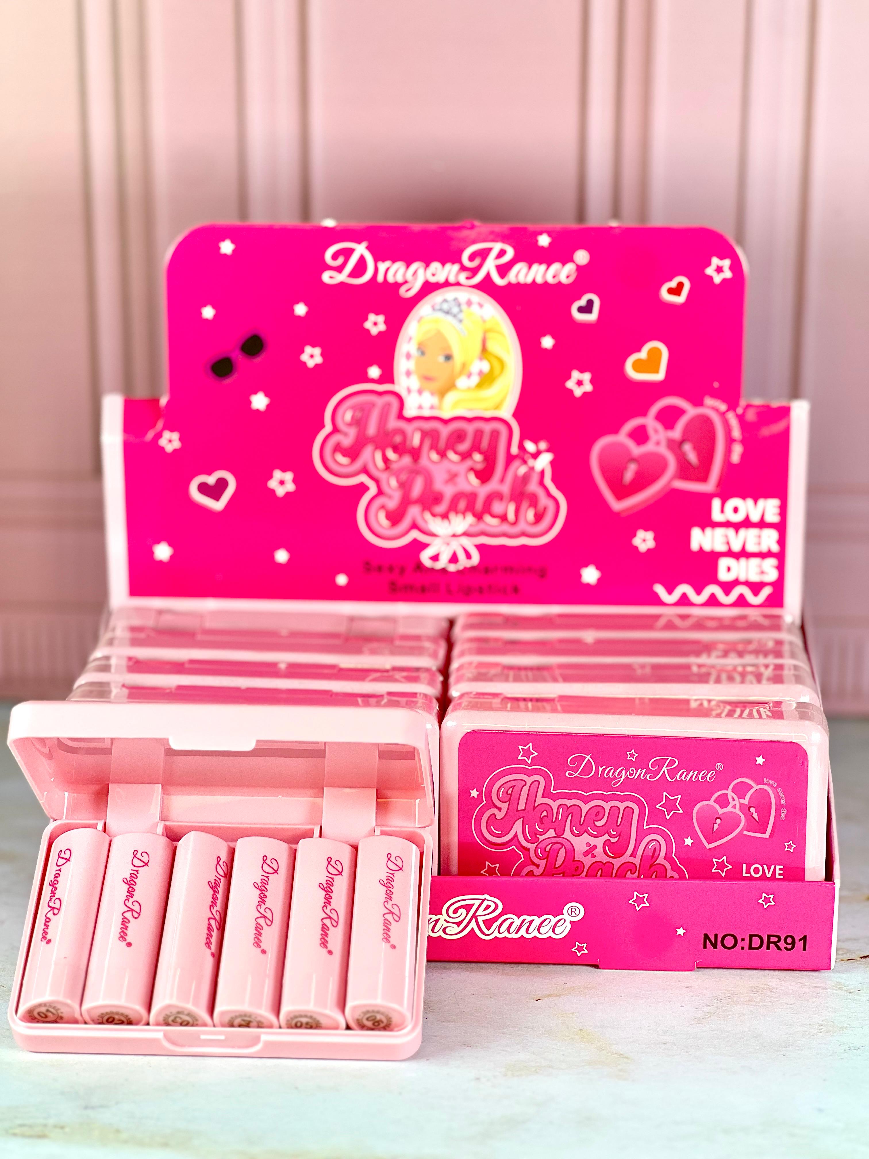 SET MINI LABIALES BARBIE