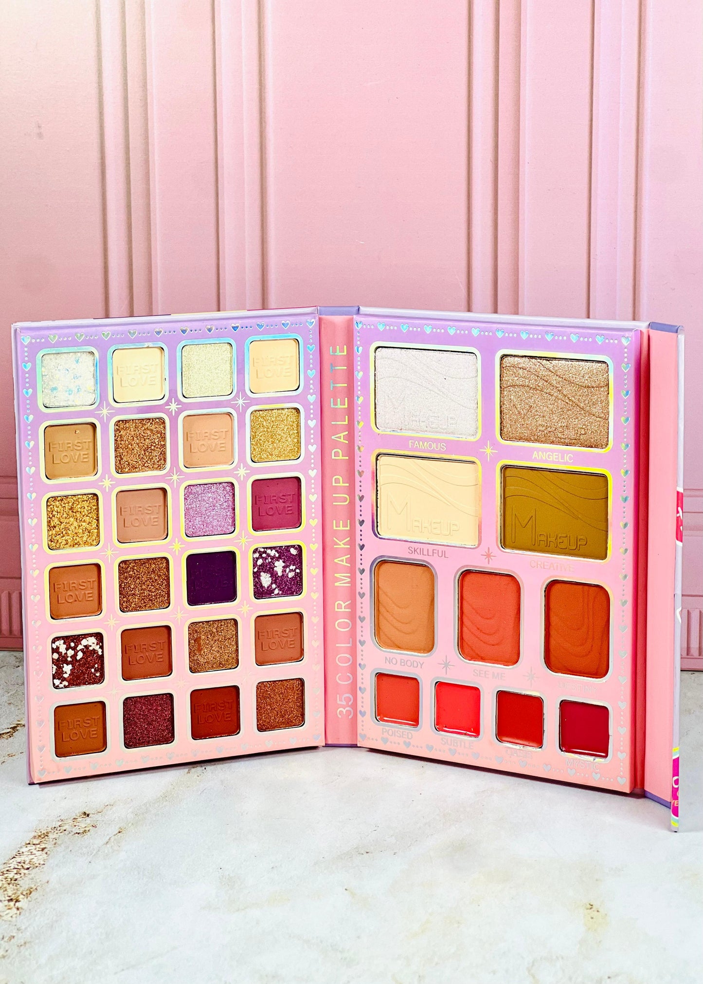 PALETA DE SOMBRAS EN LIBRO LD7615