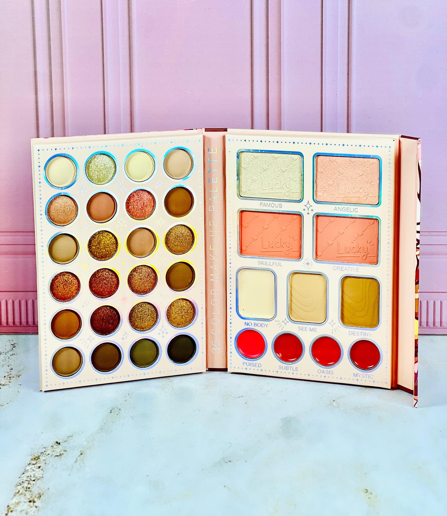 PALETA DE SOMBRAS LD7614